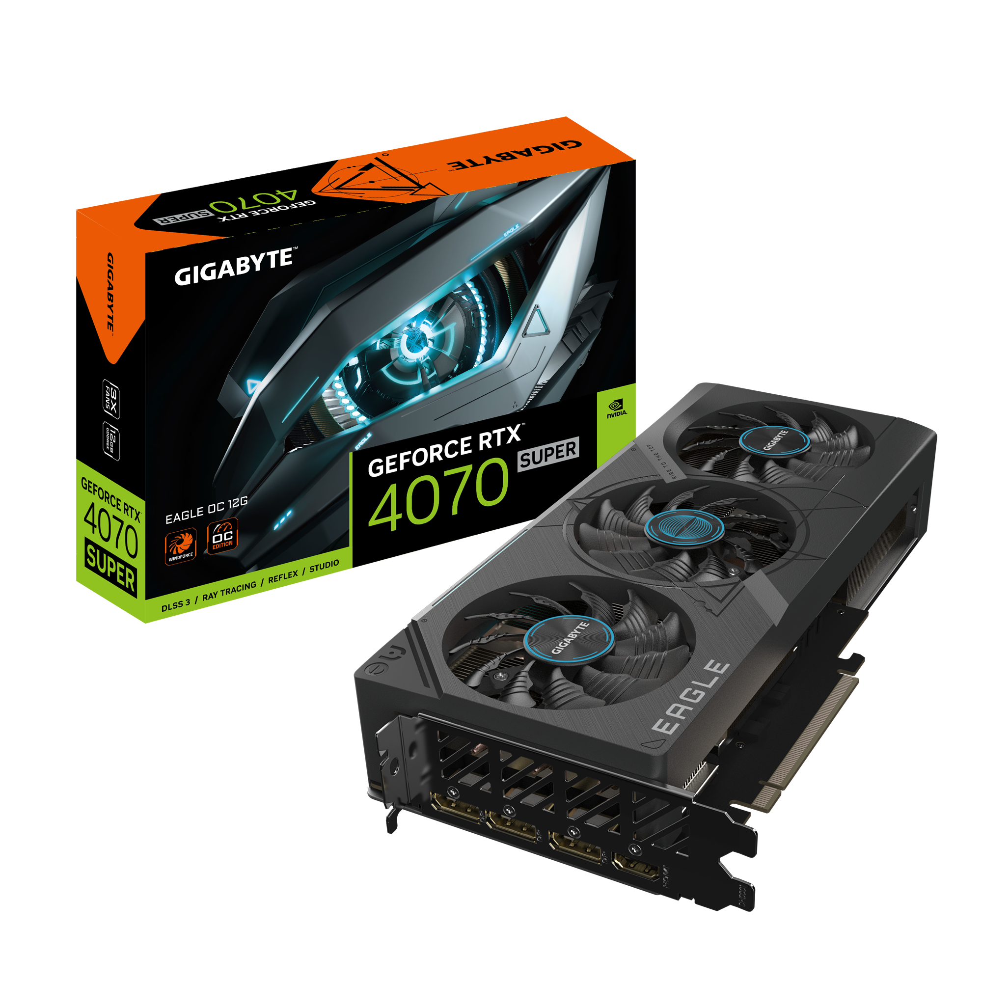 Gigabyte RTX 4070 SUPER EAGLE OC 12G